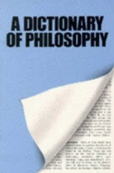 Image of A Dictionary of Philosophy by Antony Flew Paperback