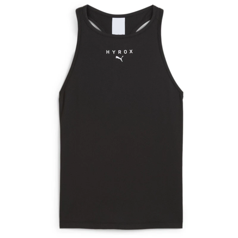 Image of Puma x HYROX CLOUDSPUN Racerback Top Adults - Black 8