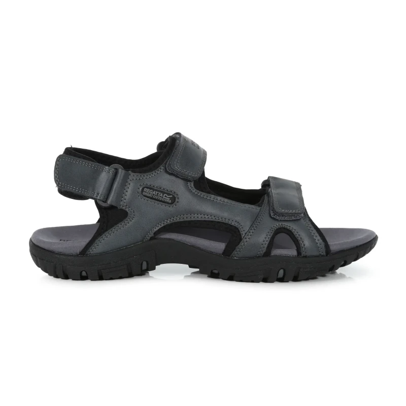 Image of Regatta Regatta Men Haris Lightweight Walking Sandals in Grey Size: 8 Grey 8 Male 5059404145874