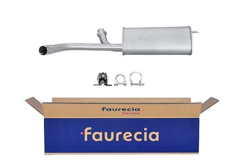 Image of Rear silencer HELLA 8LD 366 027-991