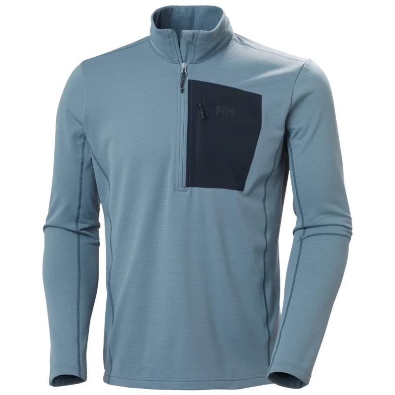Image of Helly Hansen 1/2 zip sweatshirt Helly Hansen Versalite Fleece Bleu Male 2XL