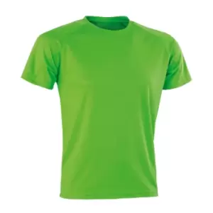 Image of Spiro Mens Aircool T-Shirt (XXL) (Lime Punch)