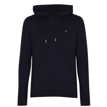 image of Farah Vintage Zain Hoodie - True Navy 412