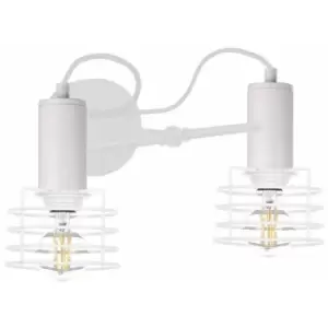 Image of Keter Rune Wall Lamp White, 25cm, 2x E27