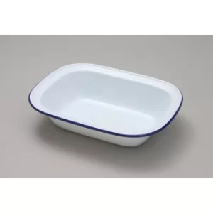 image of Nimbus White Oblong Pie Dish 16cm