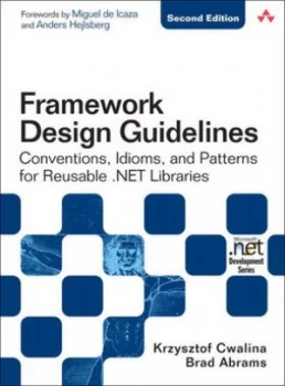 Image of Framework Design Guidelines by Krzysztof Cwalina Book