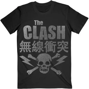 Image of The Clash - Skull & Crossbones Unisex Large T-Shirt - Black