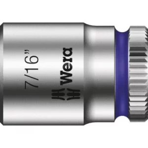 image of Wera 8790 HMA Zyklop 1/4" Drive Hexagon Socket Imperial 1/4" 7/16"