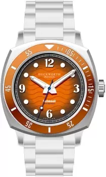 Image of Duckworth Prestex Watch Belmont Dive Orange Bracelet