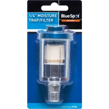 image of 07946 1/4' Moisture Trap/Filter - Bluespot