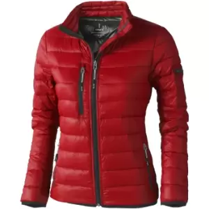 Elevate Womens/Ladies Scotia Light Down Jacket (XL) (Red)