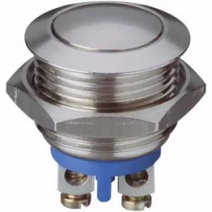 image of APEM AV0630C900 Tamper-proof pushbutton 48 V DC 0.2 A 1 x Off/(On) momentary