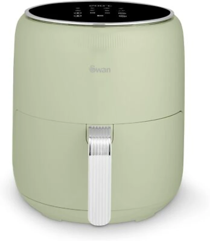 Image of Swan Retro SD10513GRN Air Fryer - Green 5056462370125