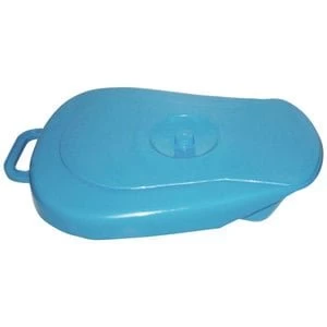 Image of Aidapt Plastic Bed Pan with Lid
