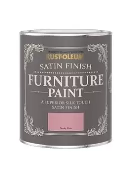 image of Rust-Oleum Satin Furniture Paint Dusky Pink 750Ml