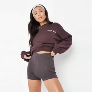 Missguided SHORTS - Brown