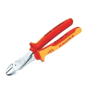 Image of Knipex VDE High Leverage Diagonal Cutter 200mm