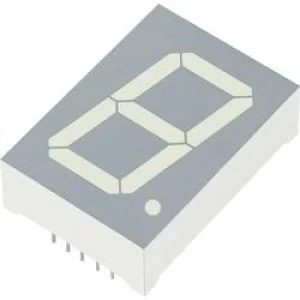 Image of Seven segment display Red 25mm 4.5 V 2.25 V No. of digits 1