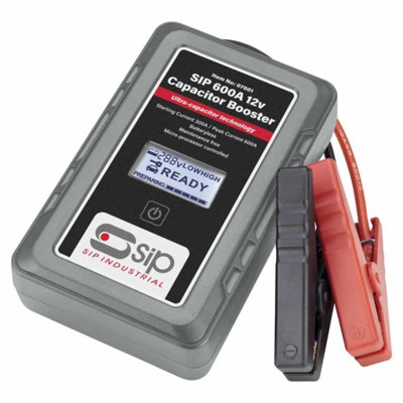 Image of Sip 600A 12V Capacitor Booster - L5 X W11 X H17 Cm