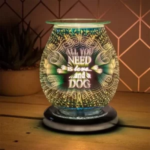 Image of Aroma Bulb Motto Lamp Dog