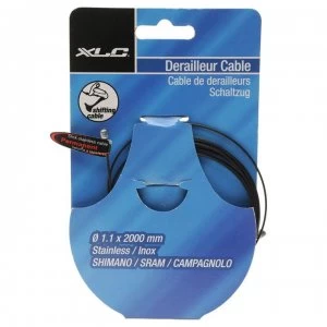 Image of Raleigh XLC Derailleur Gear Cable - Black