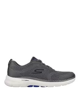 Image of Skechers 216209 - Go Walk 6 Trainer, Charcoal, Size 10, Men