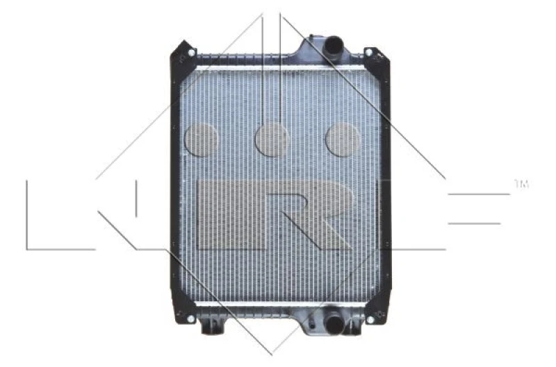 Image of NRF 54081 Engine radiator Brazed cooling fins, Aluminium Aluminium Radiator,engine cooling (470)