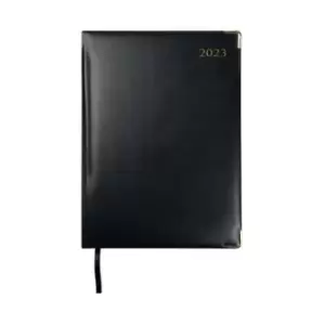 Image of Collins Manager Diary Week to View Appointment Black 2023 1210V