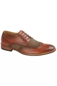 Image of Leather Lined 4 Eye Brogue Gibson Shoe