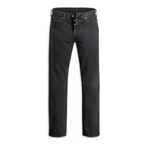 image of Levis 501 Levis Original, Black, Male, Jeans, 00501-3371