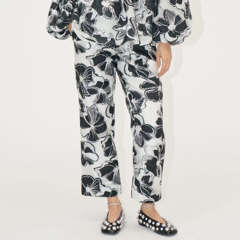 Image of Stine Goya Elasticated Waistband Pants Multi Colour female S