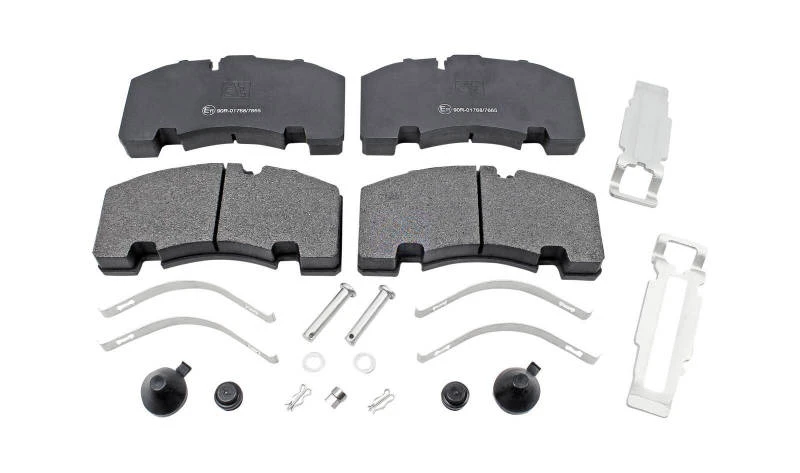 Image of DT Spare Parts 10.14002 Brake pad set Rear Axle Brake Pad Set,disc brake (402)