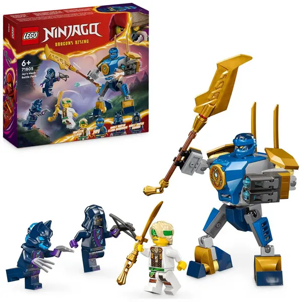 LEGO NINJAGO Jay's Mech Battle Pack Action Figure Toy 71805