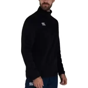 Image of Canterbury Mens Club Zip Neck Track Top (L) (Navy)