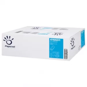 Image of Papernet Standard 2 Ply White Z Fold Hand Towels 20 x 200 towels