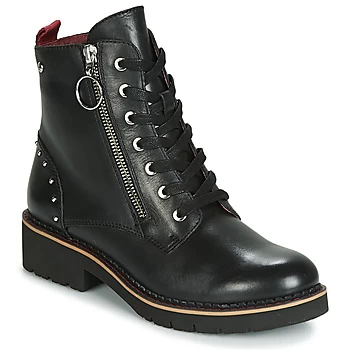 Image of Pikolinos VICAR W0V womens Mid Boots in Black,4,5,6,6.5,7