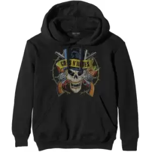 image of Guns N' Roses - Top Hat Unisex XX-Large Pullover Hoodie - Black