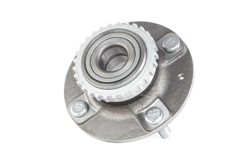 Image of RIDEX 654W0281 Wheel bearing kit Rear Axle both sides, with ABS sensor ring Wheel Bearing Kit (654)