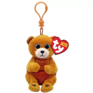 Image of Ty Beanie Bellies Key Clip - Duncan Bear, Multi