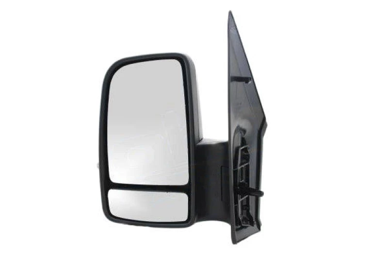 Image of JOHNS 50 64 37-21 Wing mirror Left, black, for electric mirror adjustment, without cable Outside Mirror (50)