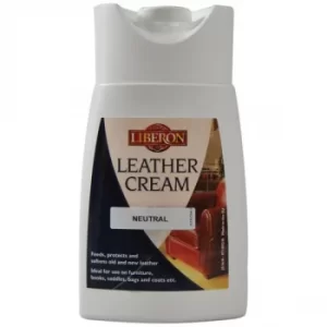 image of Liberon 070754 Leather Cream Neutral 150ml