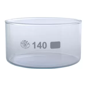 image of Simax Glass Crystallising Dish with Flat Bottom No Spout 900ml Ø14...