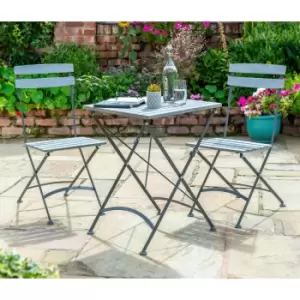 image of Norfolk Leisure Anada Bistro Set - Grey