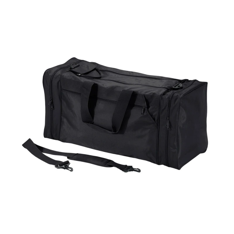 Image of Quadra Mens Jumbo Sports Holdall in Black Male
