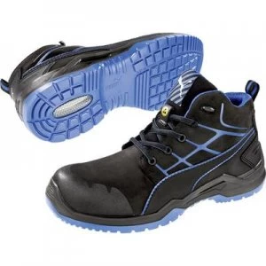 PUMA Safety Krypton Blue Mid 634200-46 ESD protective boots S3 Size: 46 Black, Blue 1 Pair