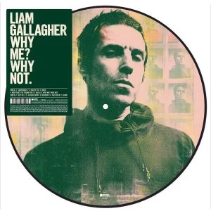 Image of Liam Gallagher - Why Me Why Not Picture Disc Vinyl