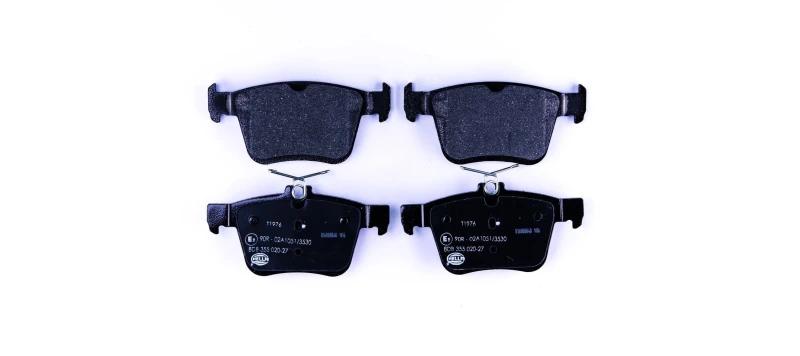 Image of HELLA Brake pad set HELLA 8DB 355 020-271