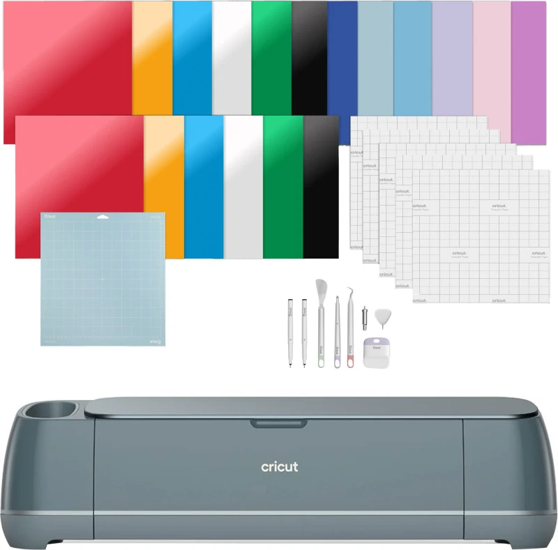 Image of Cricut Maker 4 Essentials Bundle Smart Cutting Machine - Green