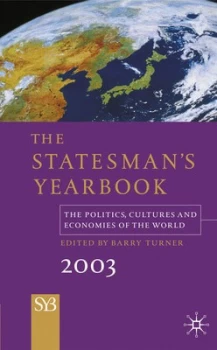 Image of The Statesmans Yearbook 2003 by Barry Turner Hardback
