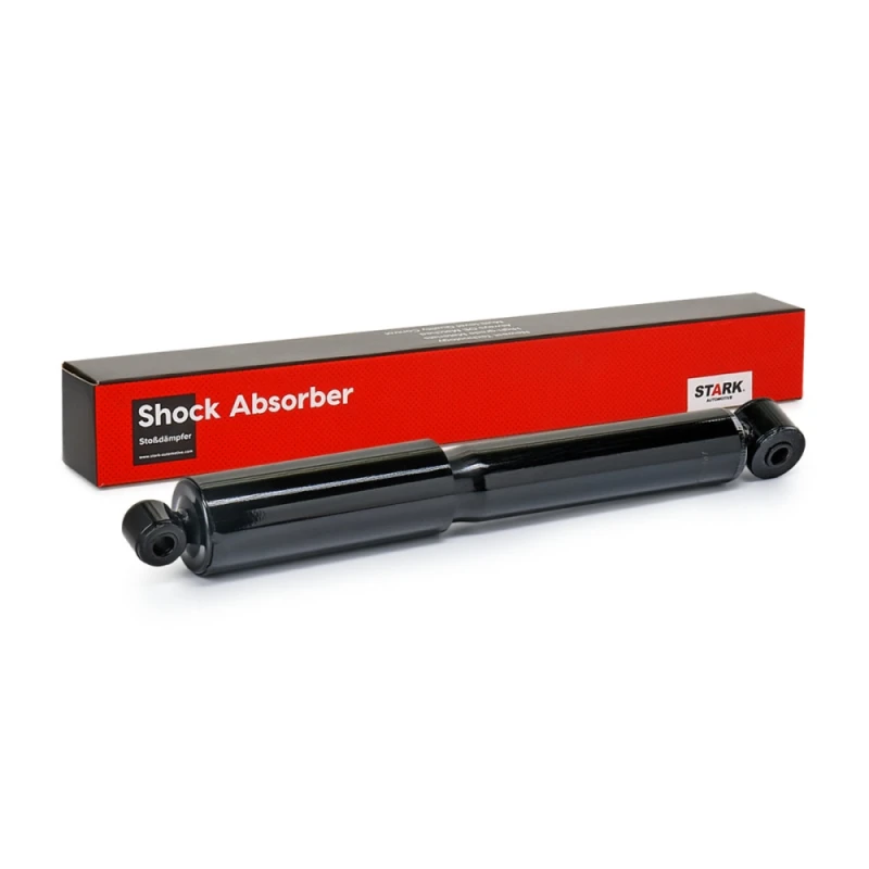Image of STARK SKSA-0130159 Shock absorber Rear Axle, Gas Pressure, Twin-Tube, Telescopic Shock Absorber, Bottom eye Shock Absorber (854)